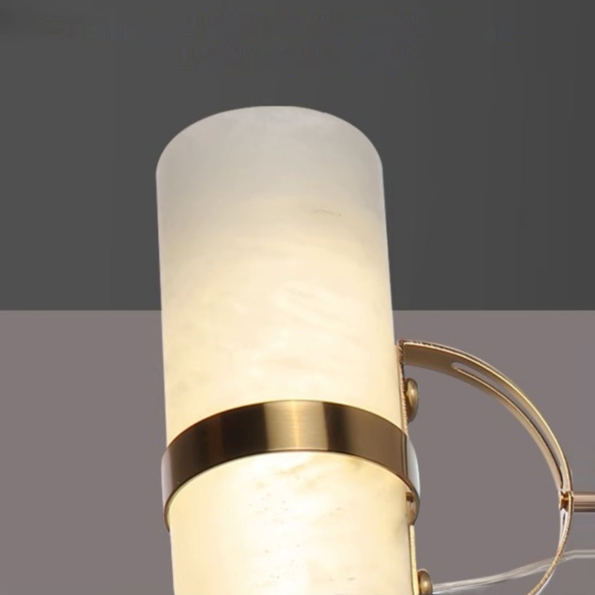Mini Cylindrical Alabaster Pendant Light T1645