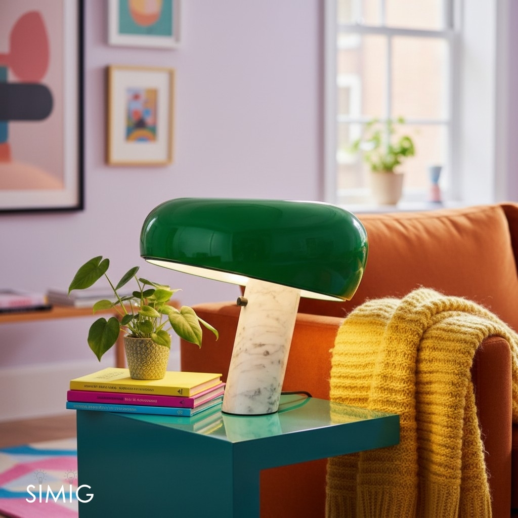 Slantia Table Lamp - Playful Design Desk Lamp for Office and Study