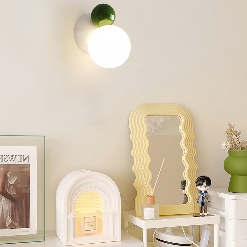 Macaron Globe Metal Wall Light Ceiling Light M124