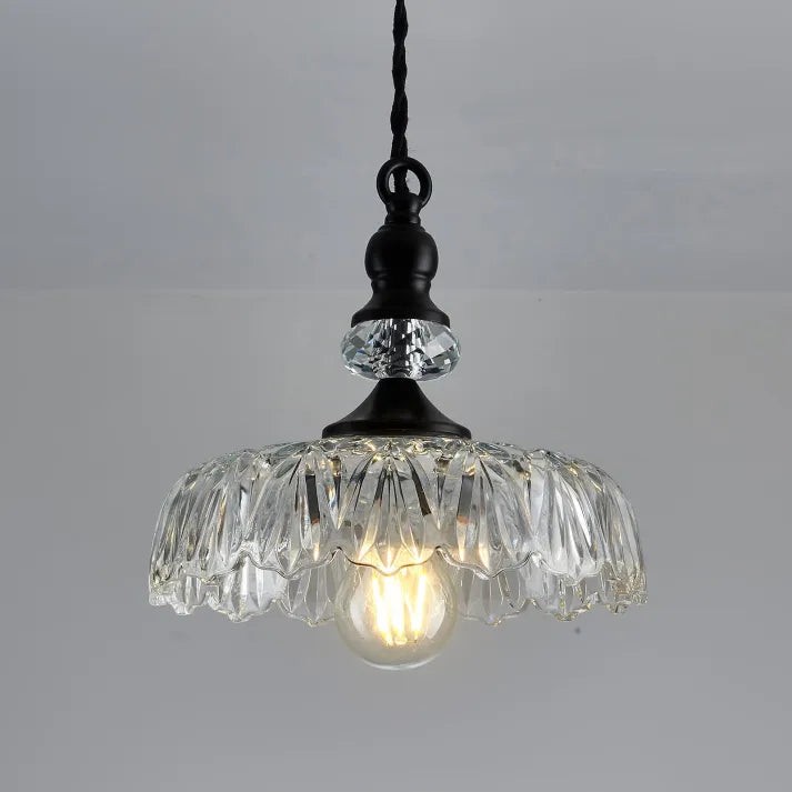 Mid Century Mini Kitchen Island Glass Pendant Light G38