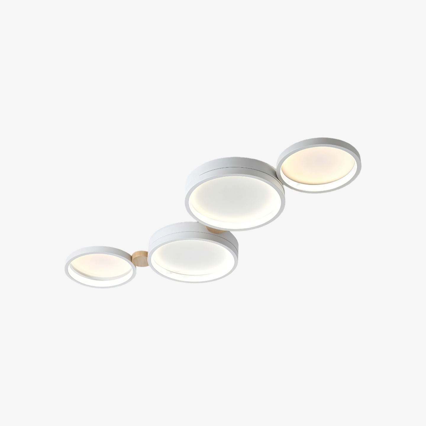 Modern LED Ceiling Lamp - Multi-Branch Design in Nordic Style for Living Room S381