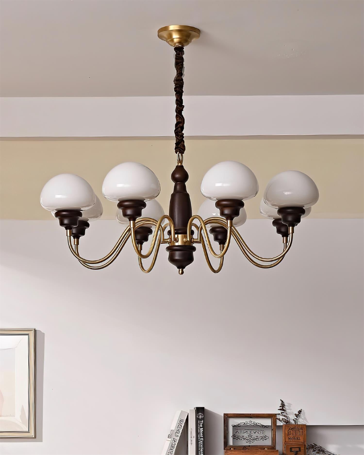 American Retro Mushroom Chandelier M130