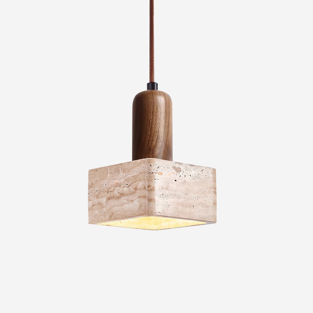Simple Elegant Square Rectangular Pendant Lamp M94