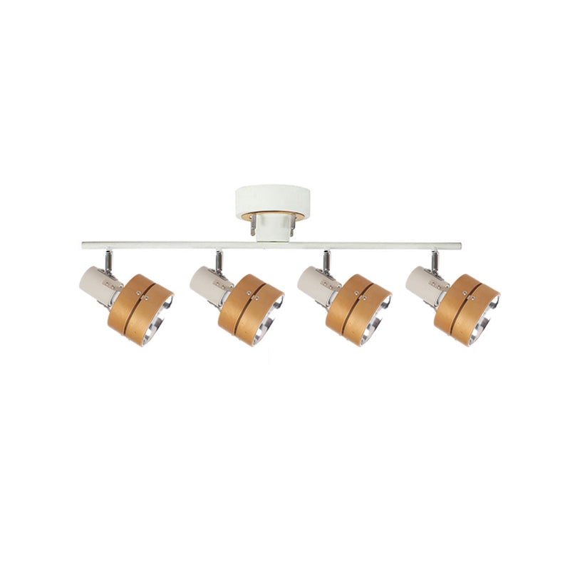 Nordic Cylindrical 4-Light Spotlight T1639