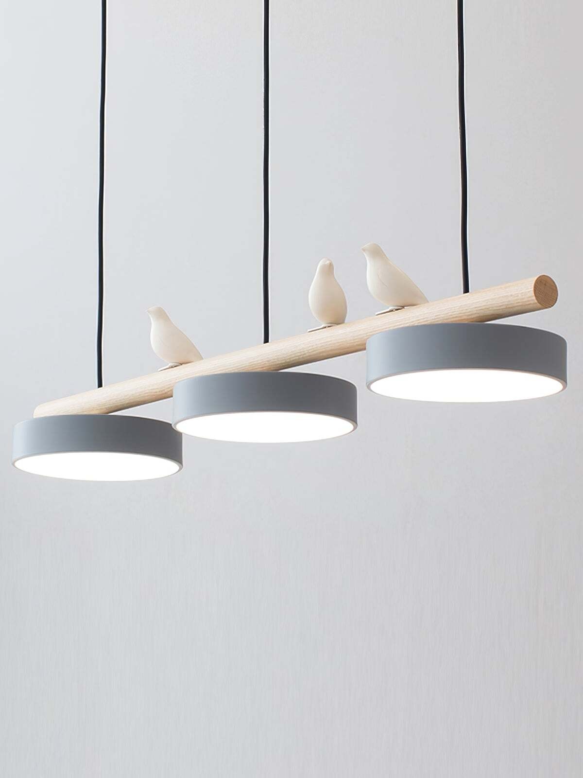 Creative Branch Bird Shaped Pendant Lamp G01