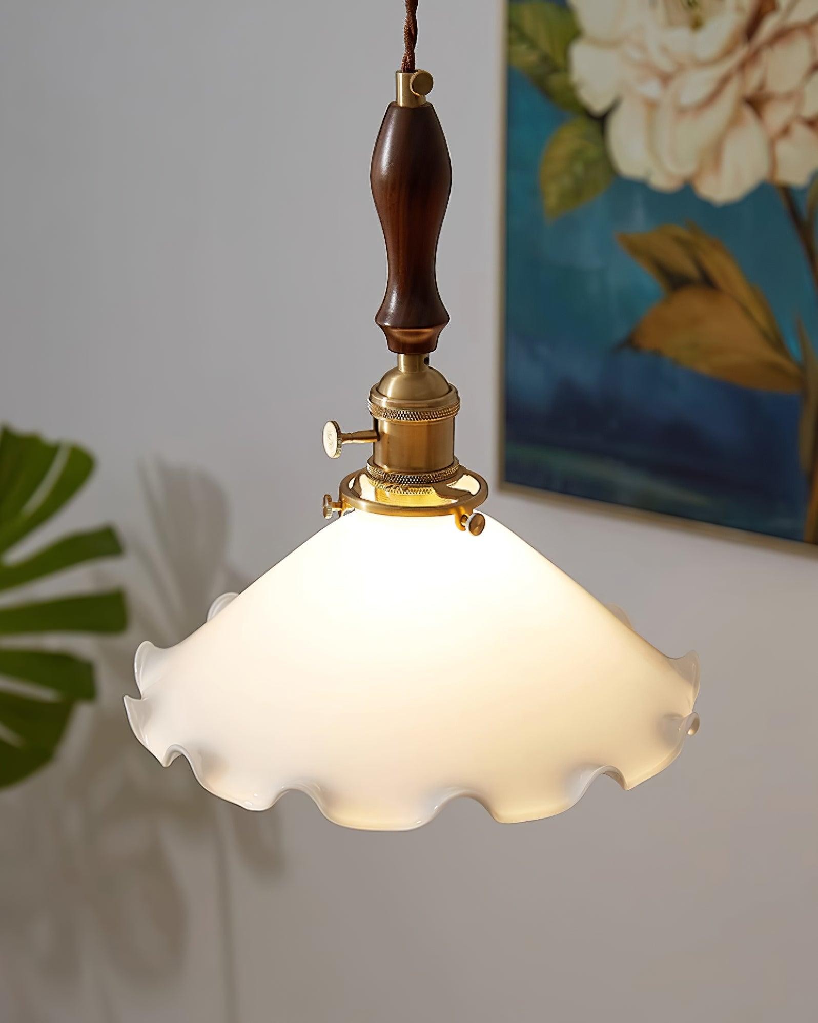 Milky Flower Pendant Light M254