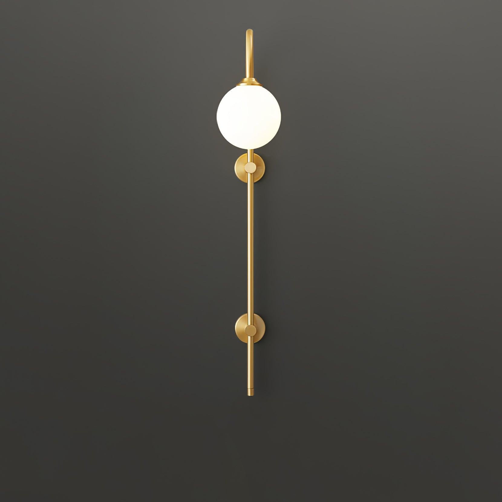 Globe Brass Wall Sconce M451