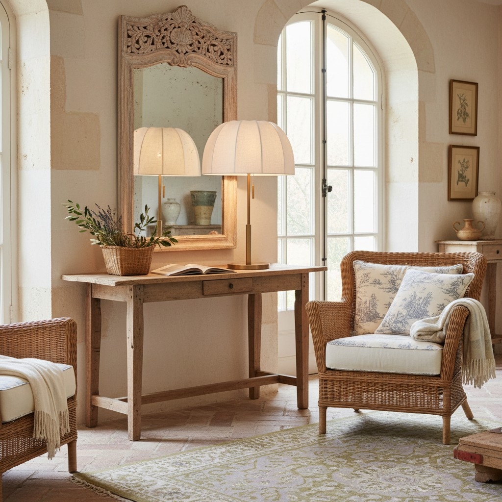 Vellaro Elegant Brass Table Lamp with Fabric Shade - Bedside Light for Contemporary Bedroom T698