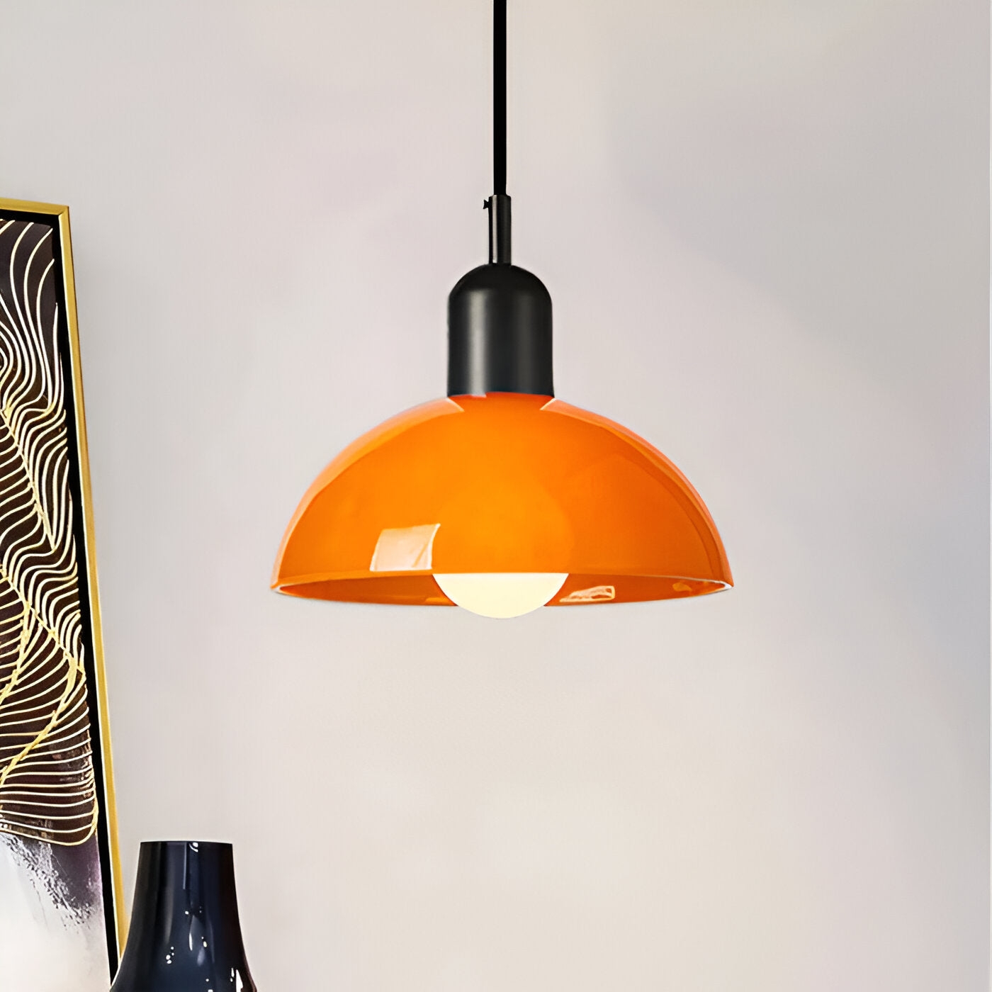 Aurora Nordic Colorful Bowl Pendant Light T2040