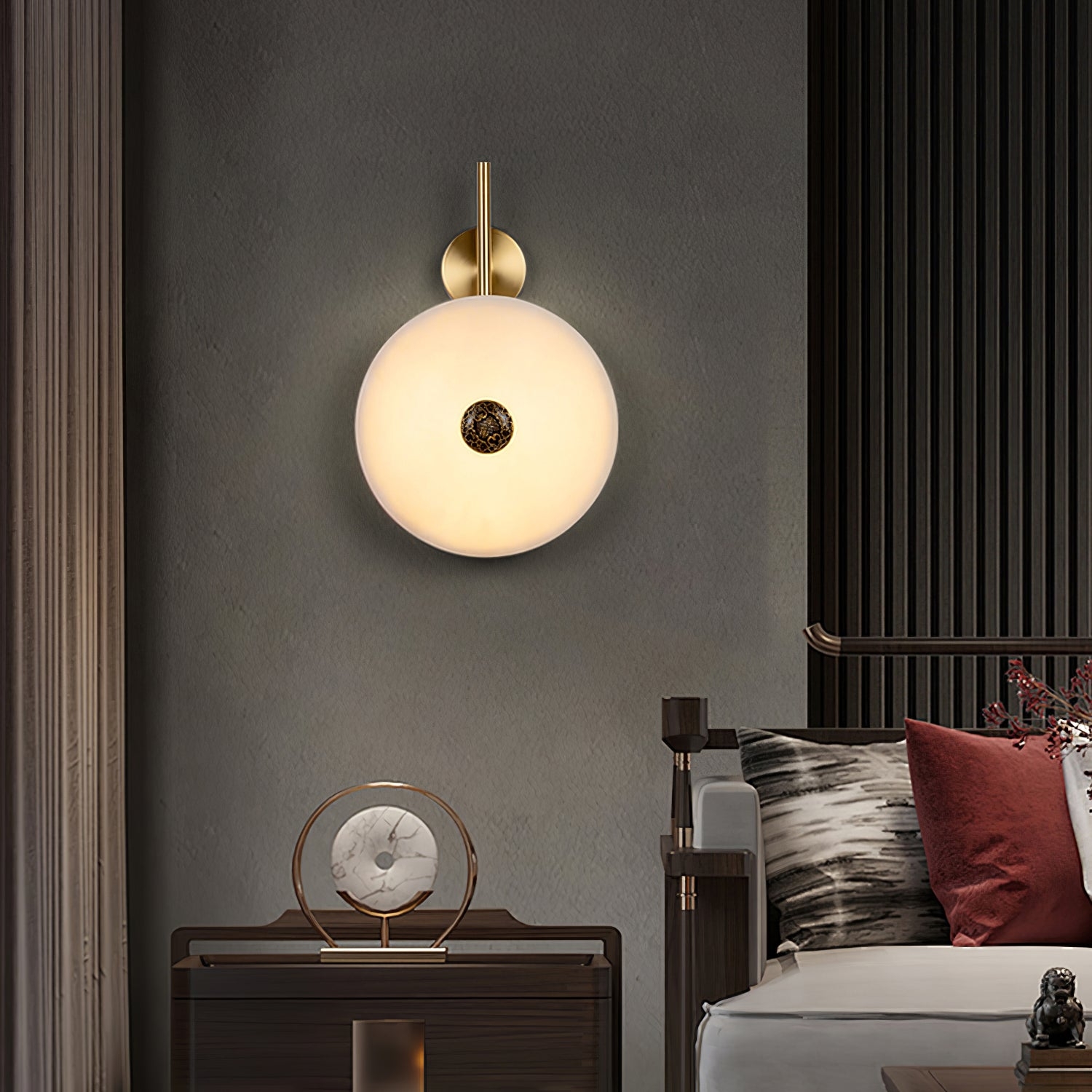 Alabaster Eclipse Wall Light T1616