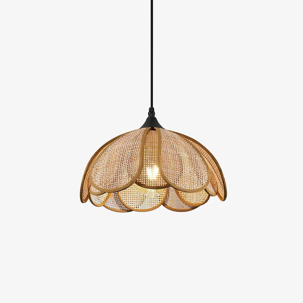 Bloom Rattan Pendant Lamp T1582