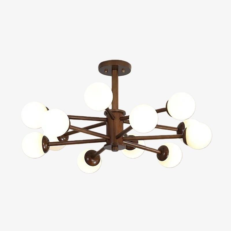 Orrise Molecular Design Ceiling Lamp - Artistic Branch Lighting Chandelier for Home Spaces T526