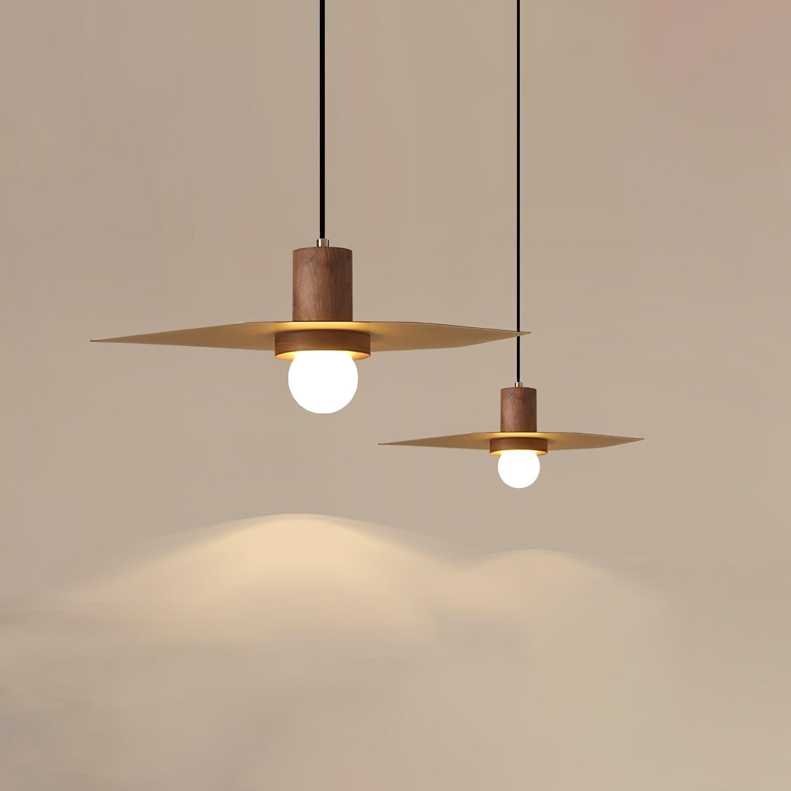 Walnut Copper Jupiter Pendant Lamp G20