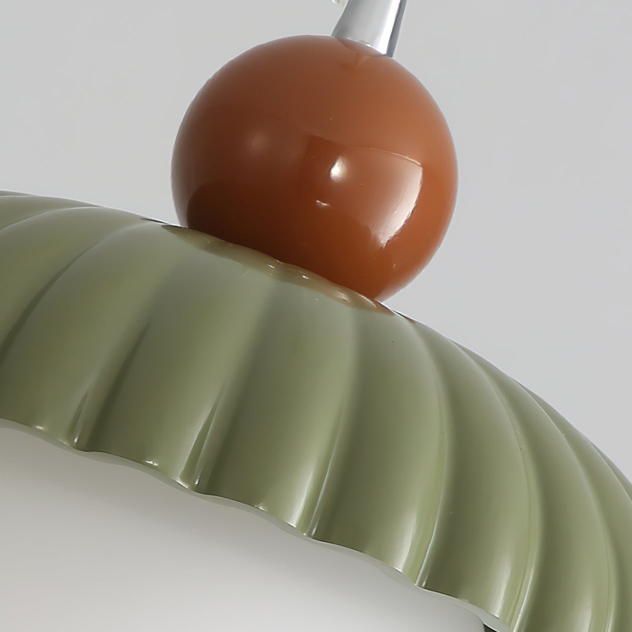 Creative Spherical Straw Hat Vertical Line Pendant Lamp M191