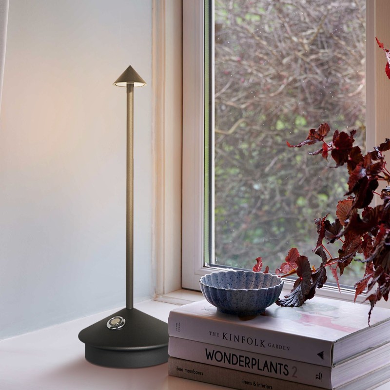 Glimma Rechargeable LED Table Lamp - Modern Portable Lamp for Living Room