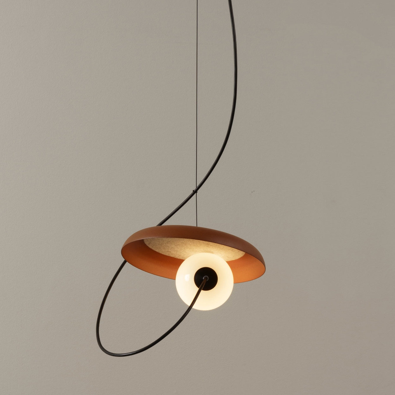 Acoustic Disc Pendant Lamp T1672