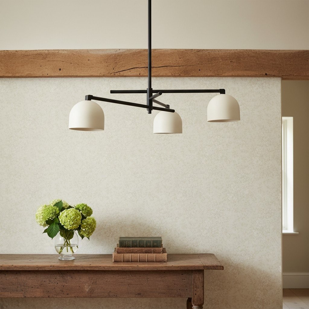 Metio Dome Stylish Ceiling Chandelier - Timeless Home Lighting Accent T380