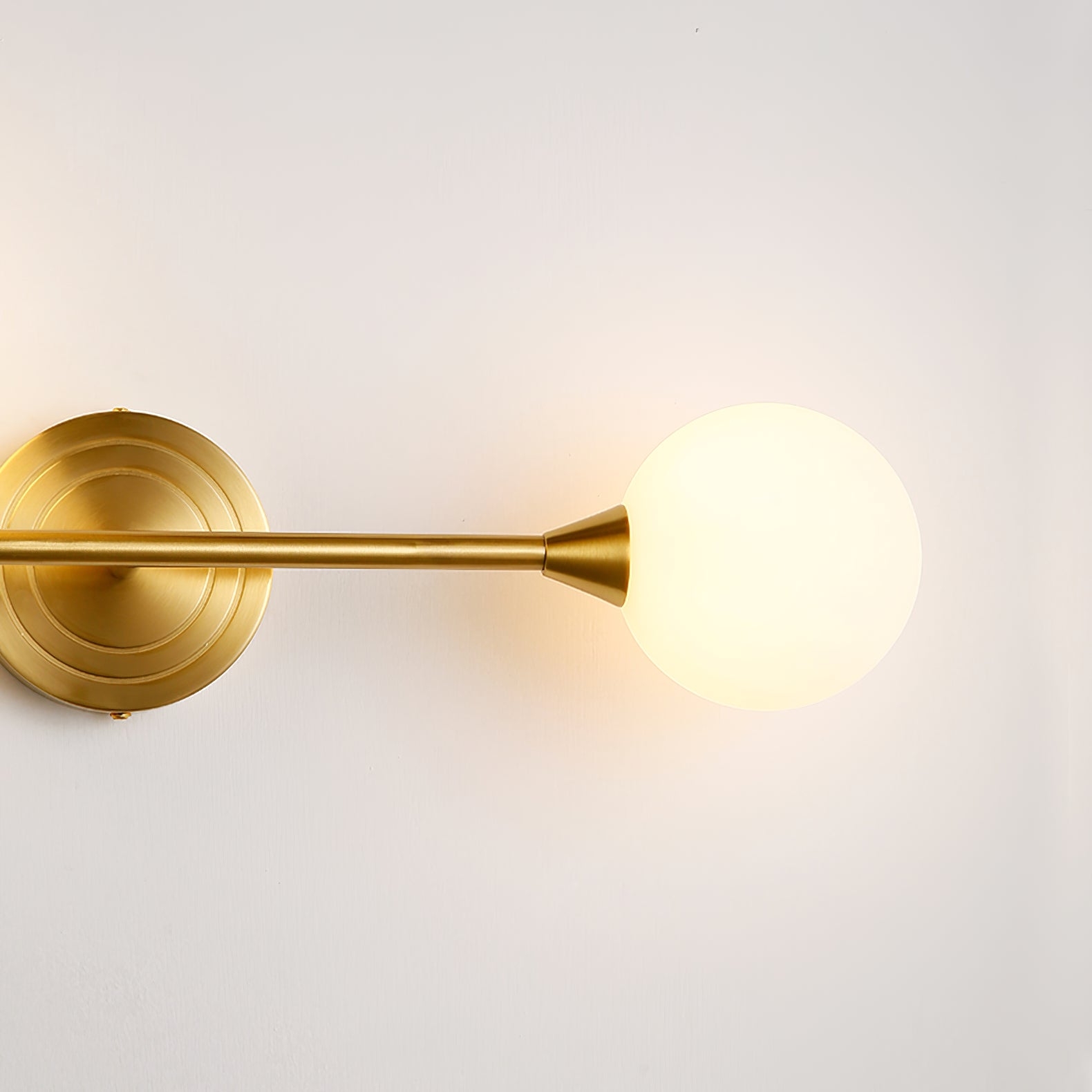 Holten Brass Armed Sconce T1633