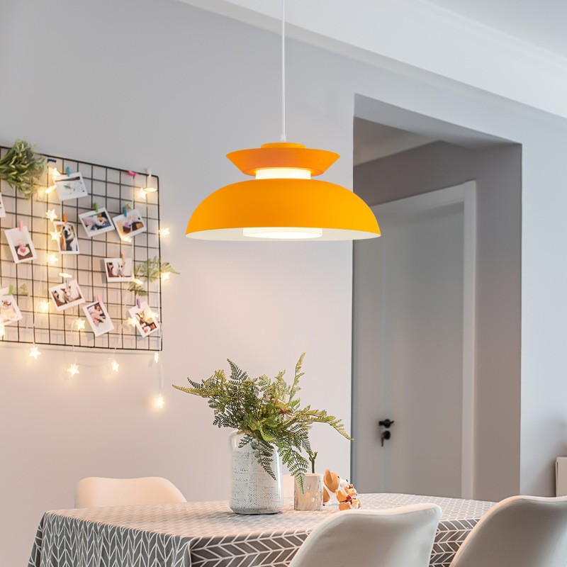 Nordic Macaron Flying Saucer Pendant Lamp S48