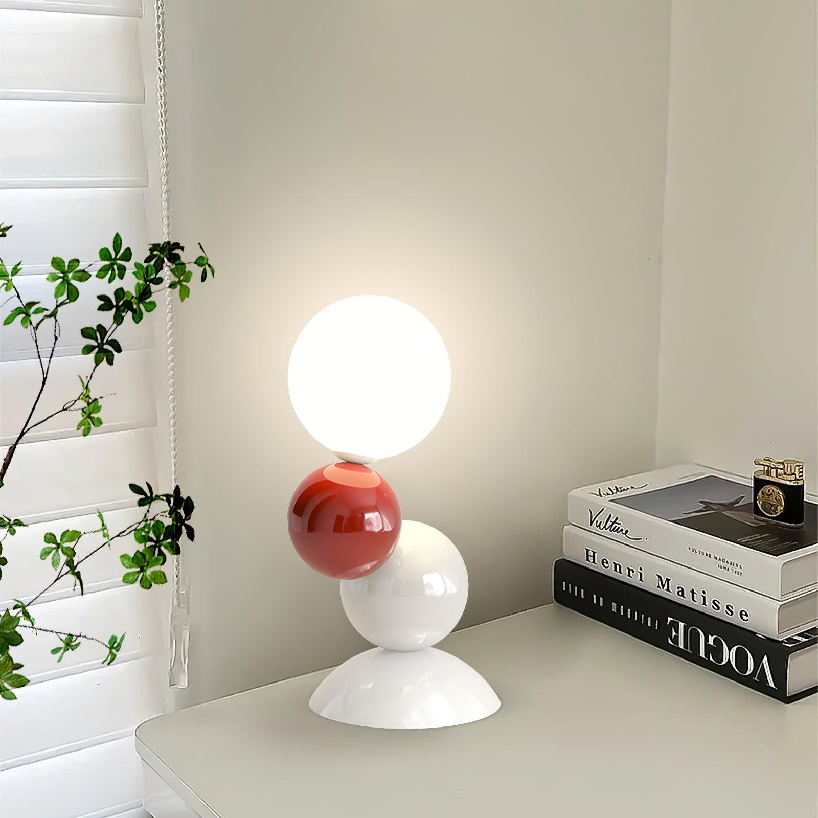 Colorful Design Acrylic Ball Table Lamp M101
