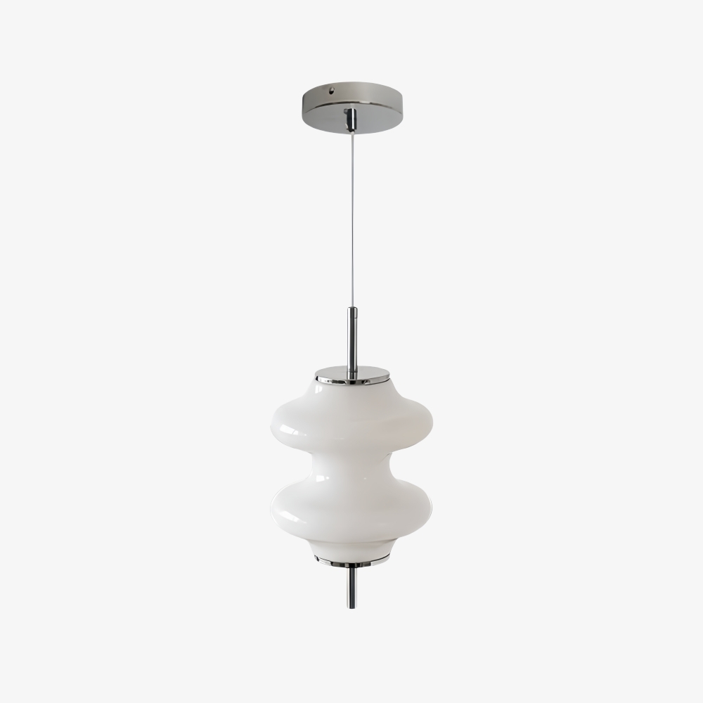 Mallew Honeycomb Layered Pendant Light - Modern Design Glass Hanging Lamp for Dining Room and Bedroom T2240