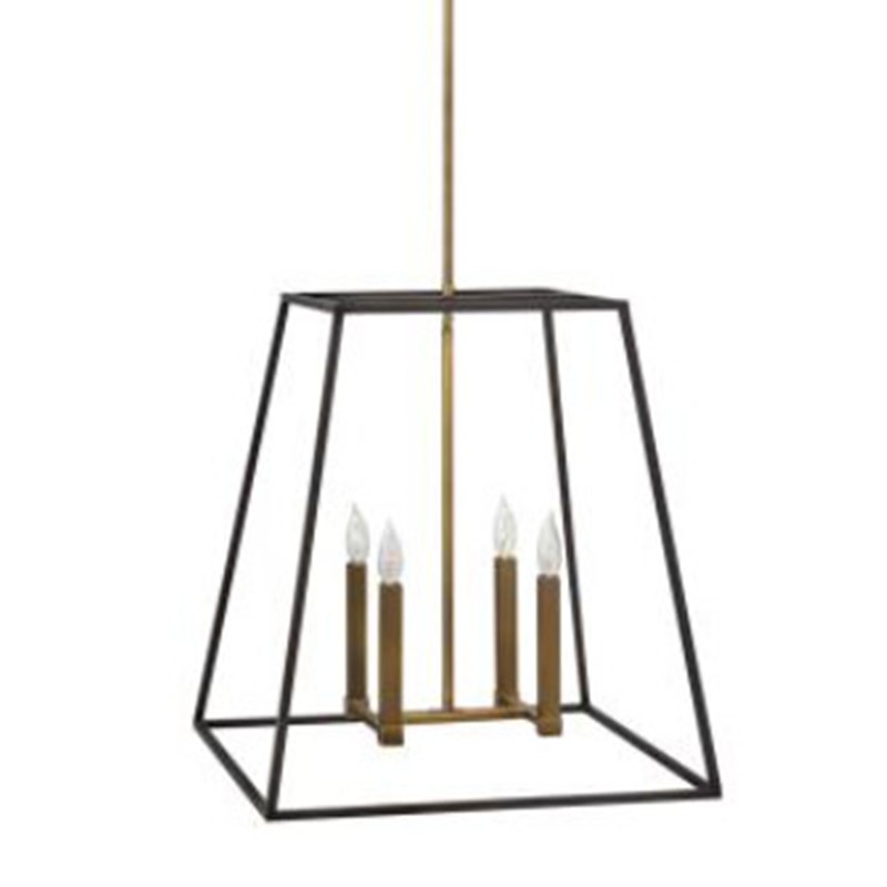 Trapezium Cage Pendant Light