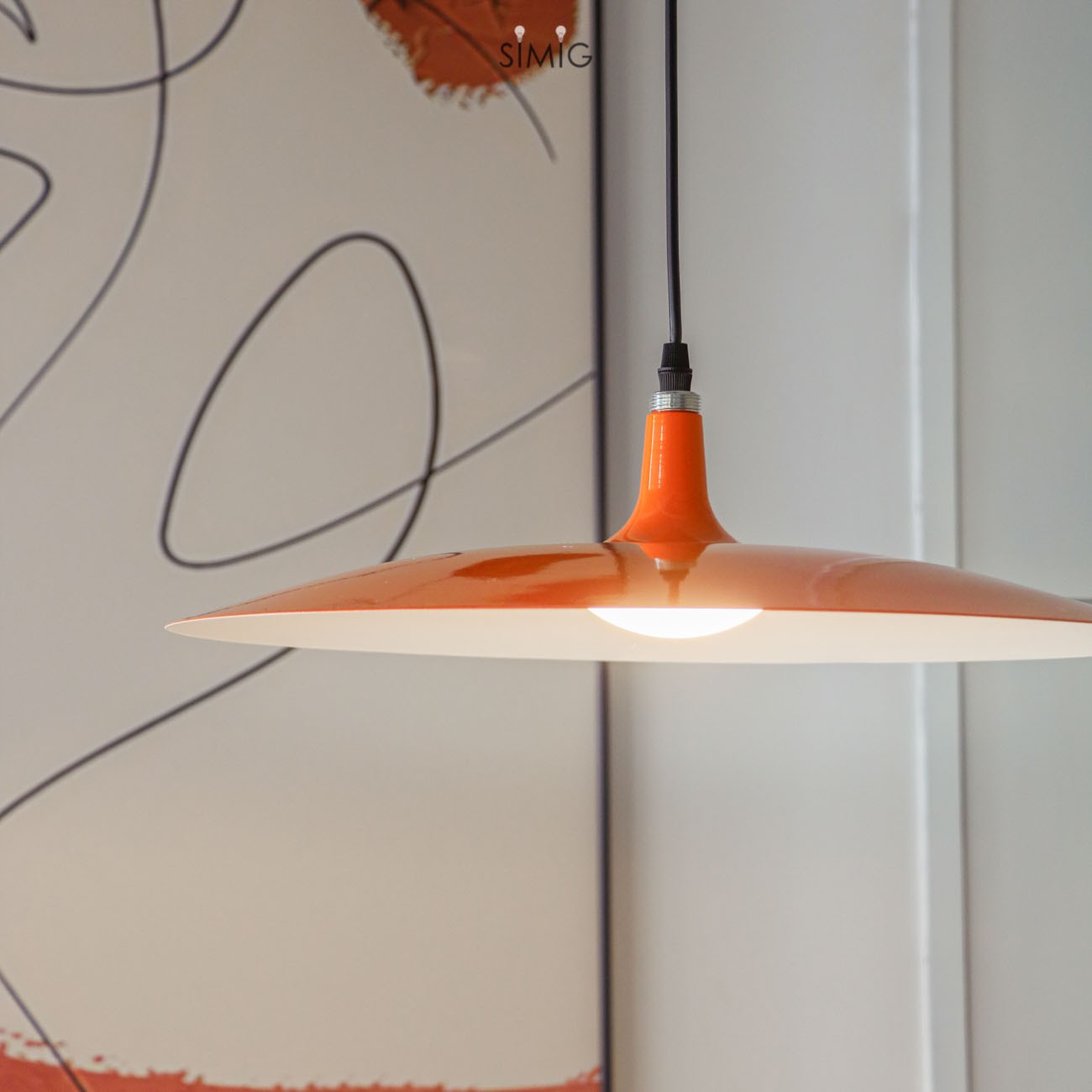 Alphomo Large Pendant Light - Scandinavian Design for Living Room