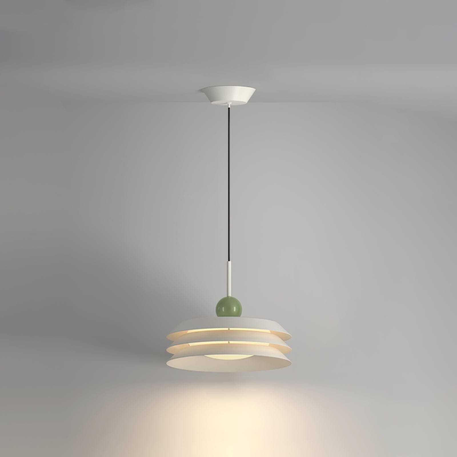 Nordic Creative Cream Style Multi-Layer Pendant Lamp For Living Room M345