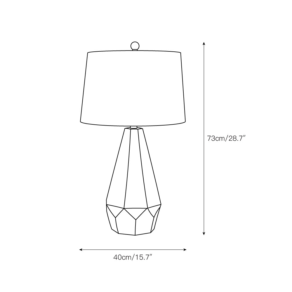 Vaughn Table Lamp T1744