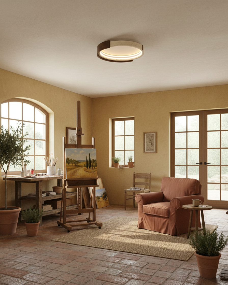 Cerqon Halo Ceiling Lamp T1355