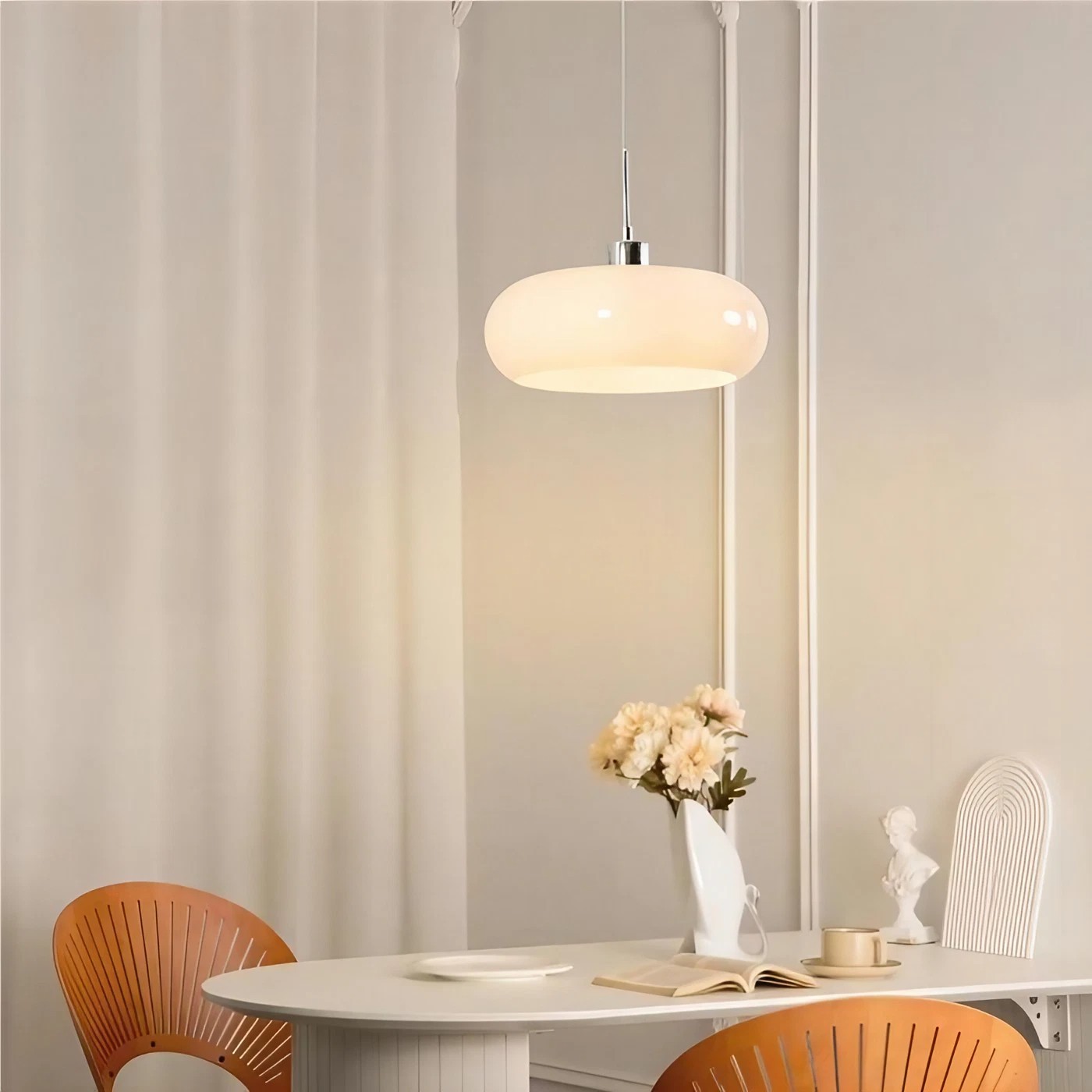 Nordic Bauhaus Glass Pendant Lamp S47