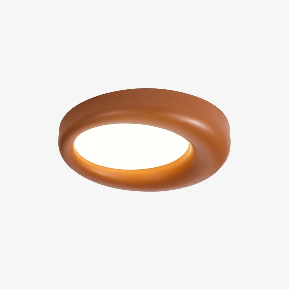 Center Offset Concentric Circle Acrylic Ceiling Lamp M308