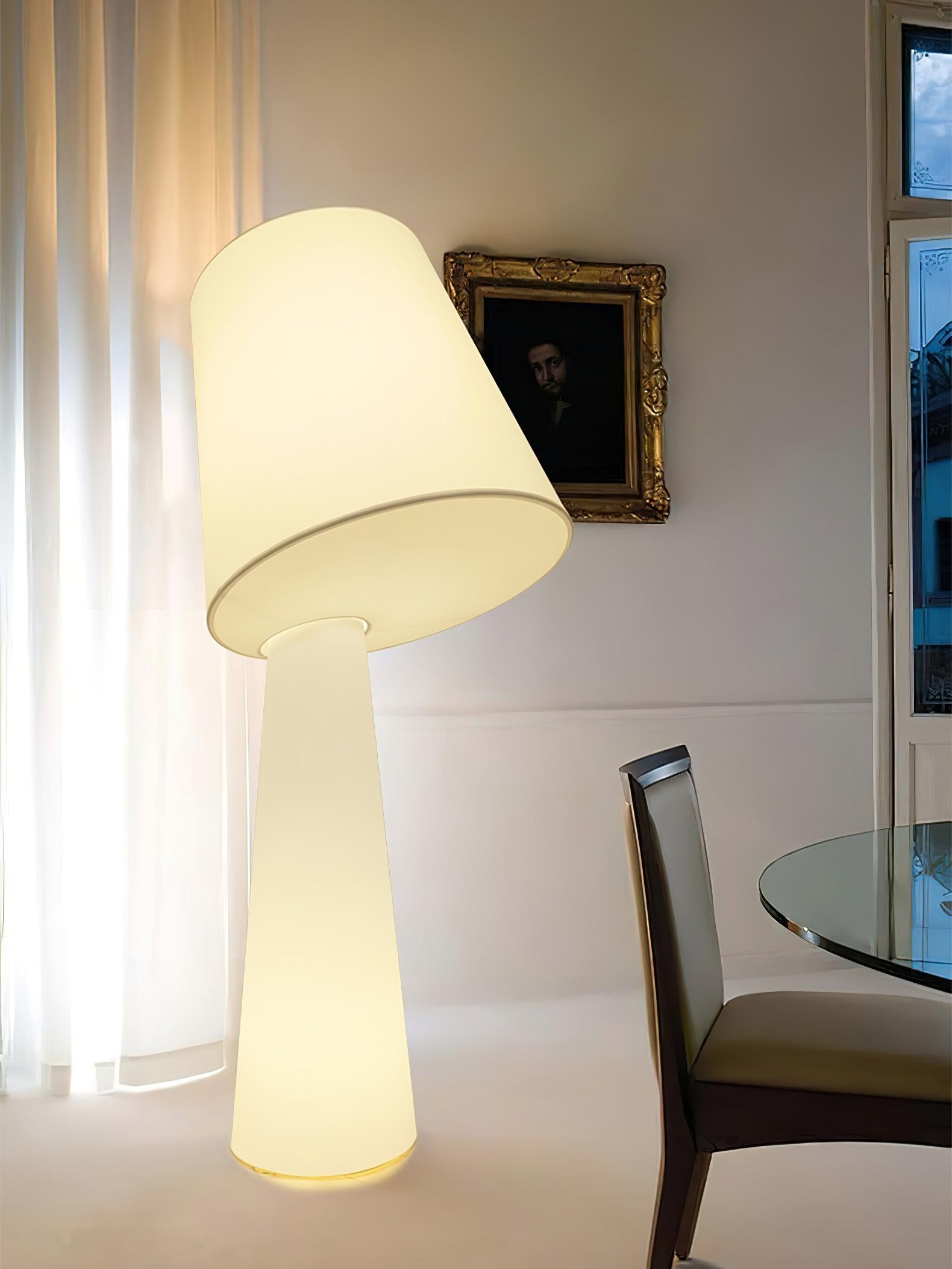 Column Fabric Floor Lamp Suitable For Living Room M561