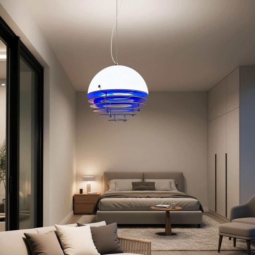 Afterglow Modern Layered Acrylic Sunset Pendant Light for Living Room and Bedroom T547