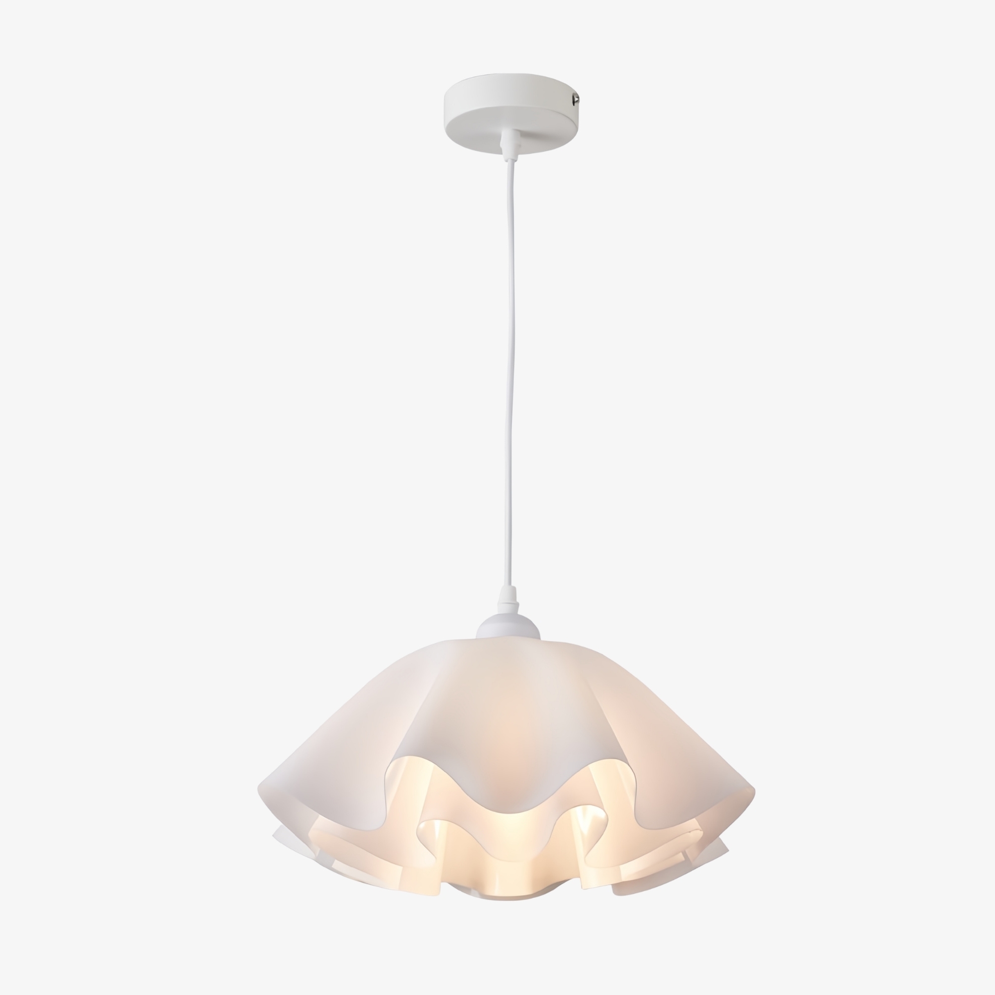 Minimalist Flower Pendant Light Modern Design - Bedroom Lighting S395