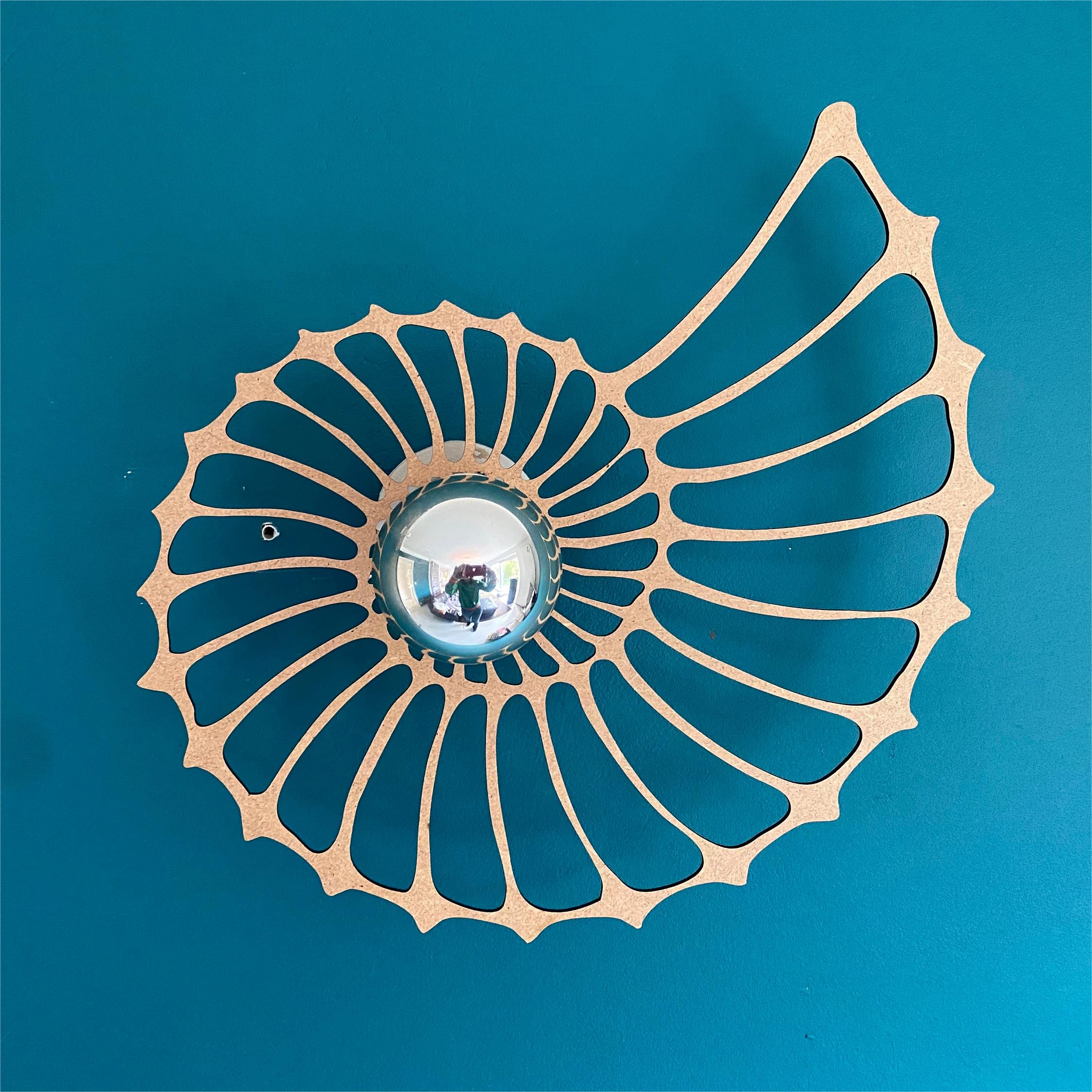 Nautilus Shade Decorative Wall Light S101