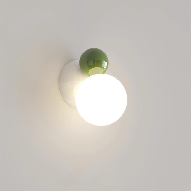 Macaron Globe Metal Wall Light Ceiling Light M124