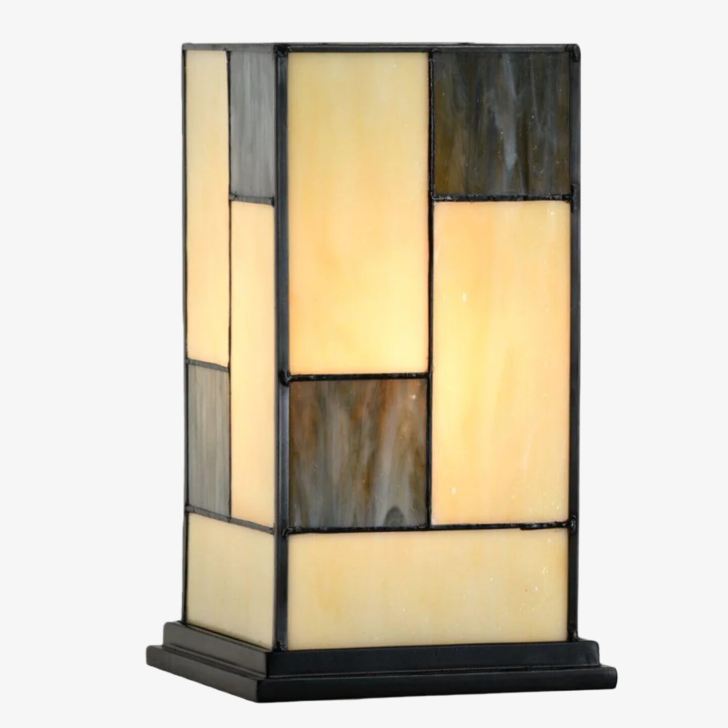 TF Manchester Square Table Lamp - Classic Glass for Living Room and Bedroom T1019