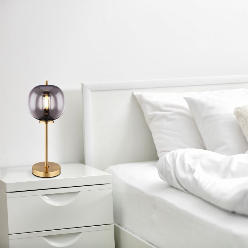 Multiple Style Glass Blacky Table Lamp