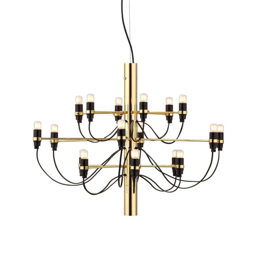 Tendrila Multi-Light Chandelier - Industrial Style Pendant Light for Dining Room
