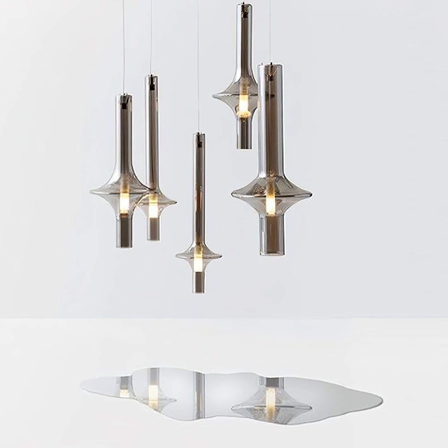Modern Creative Glass Tube Pendant Lamp M02