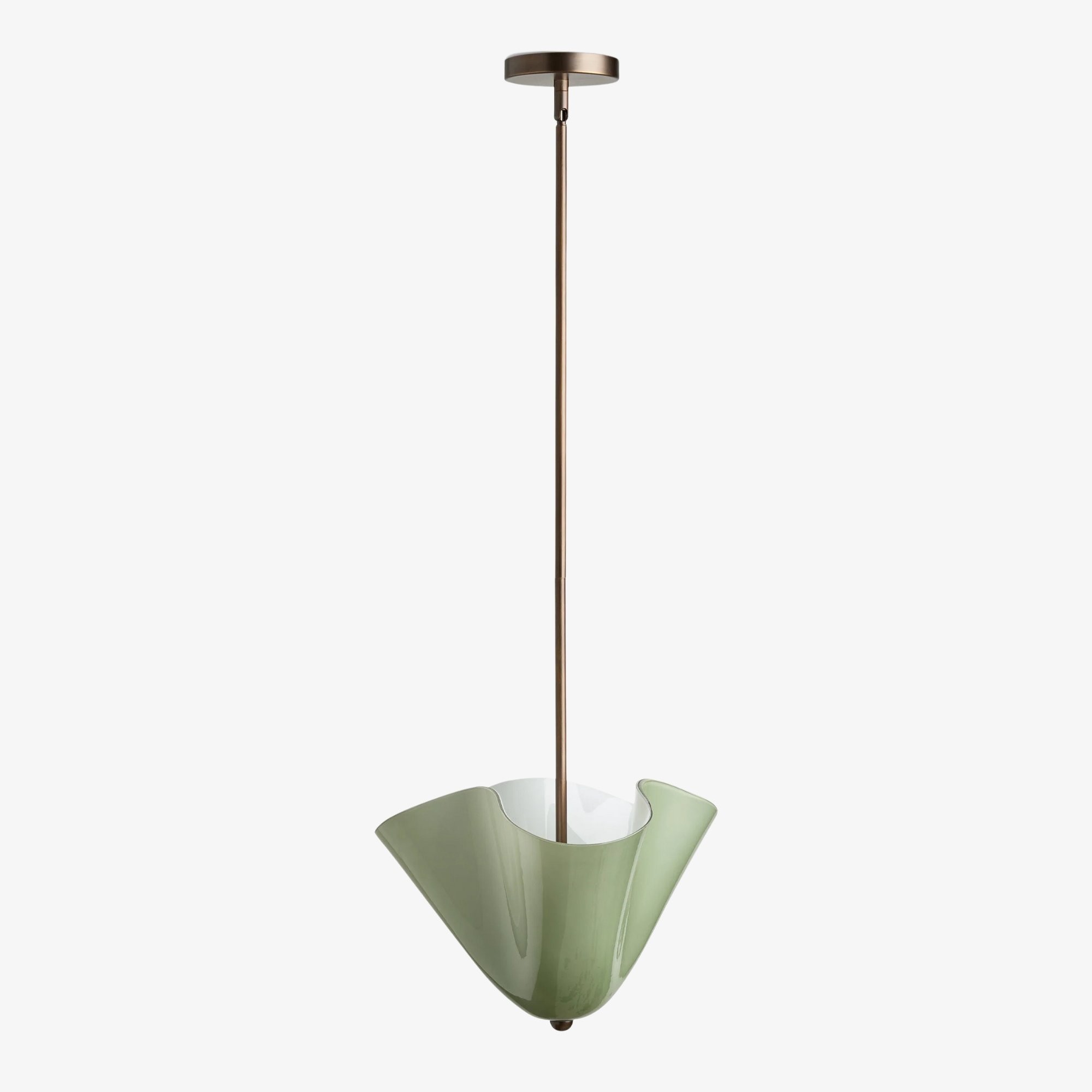Bellina Sculptural Colored Glass Pendant - Modern Lighting for Home T278