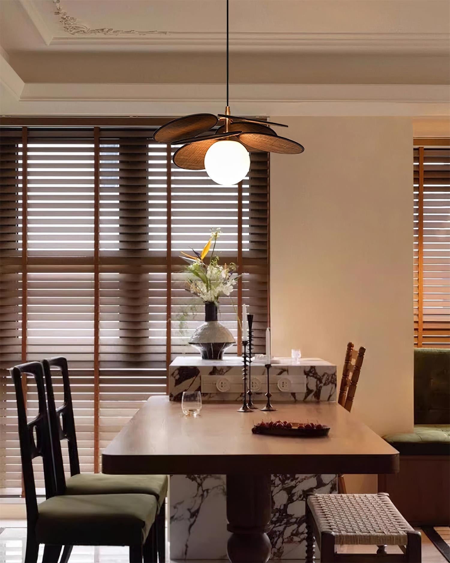 Medieval Rattan Pendant Lamp P042