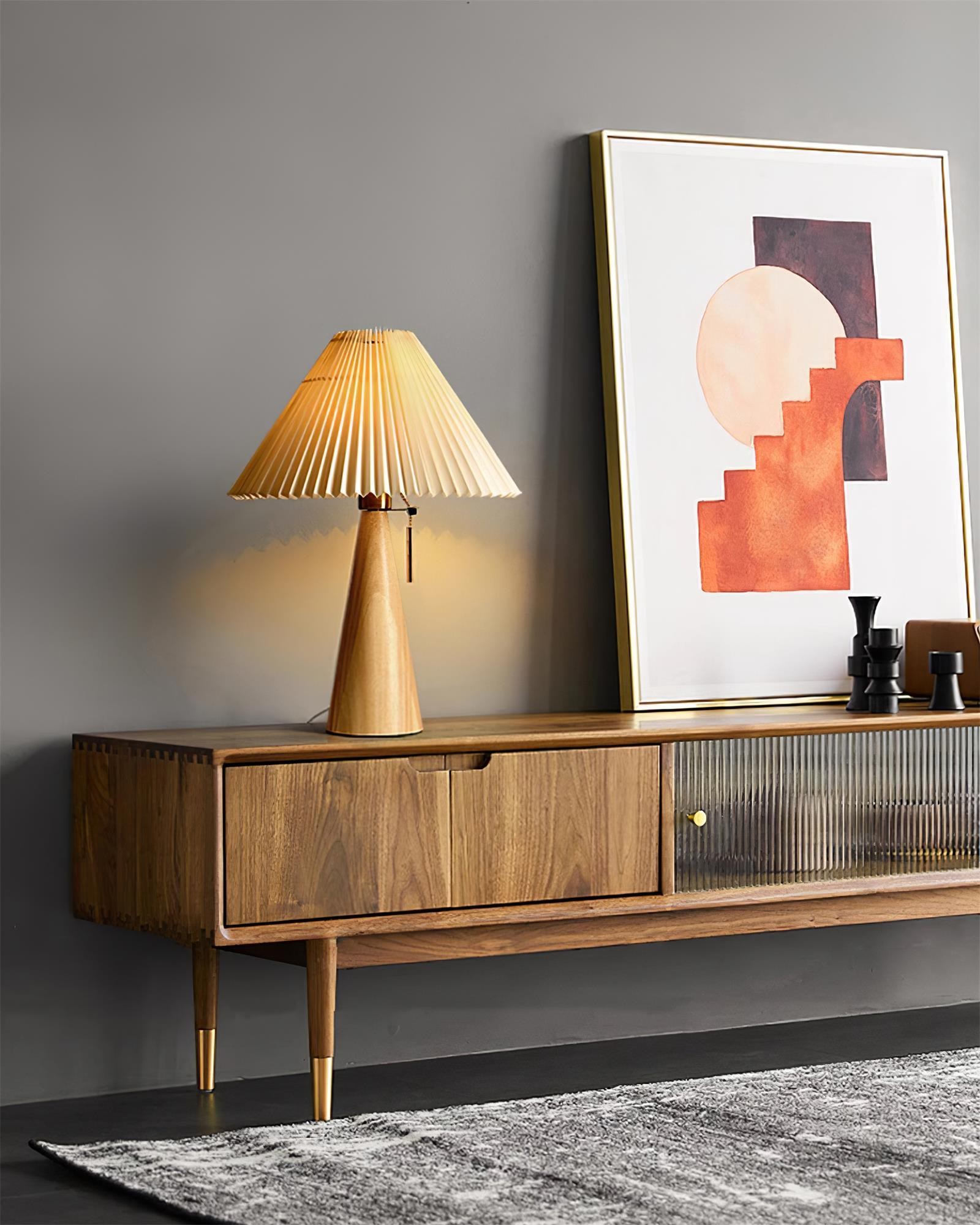Fashion Vintage Wood Table Lamp M53