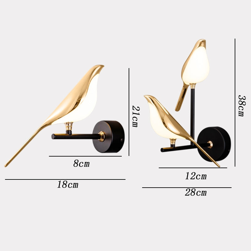 LumiVogel - Modern Bird Shape Lamp T1994