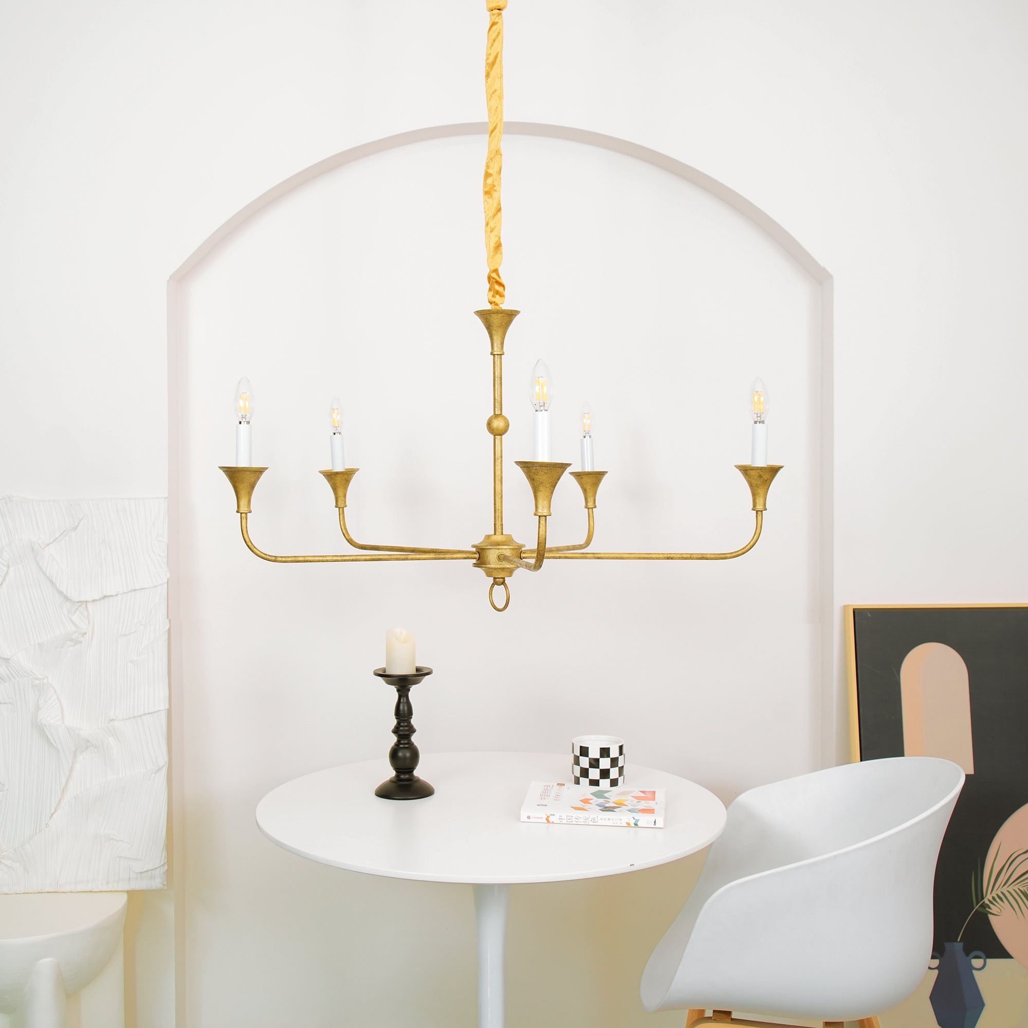 Mid Century Vintage Chandelier M26