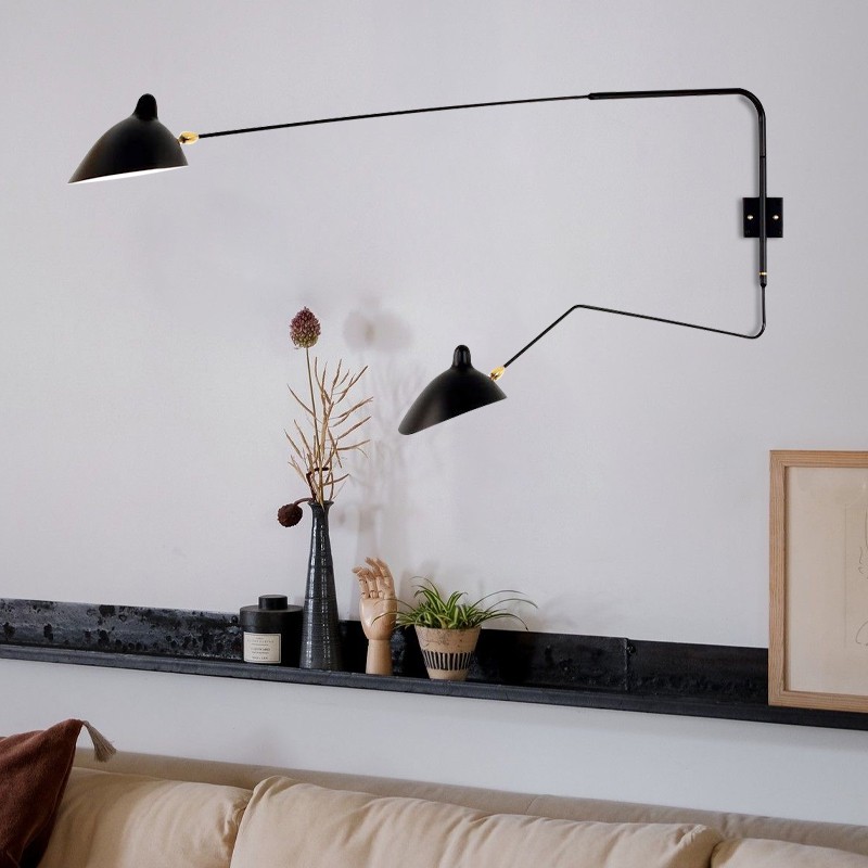 Arclume Modern Wall Light - Modern Adjustable Sconce for Living Room
