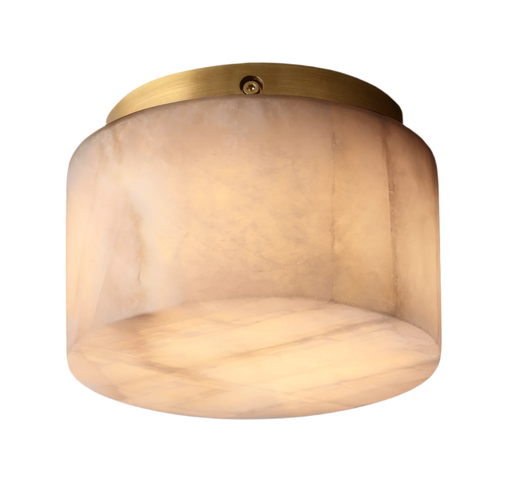 Rivage Alabaster Minimalist Ceiling Light T2172