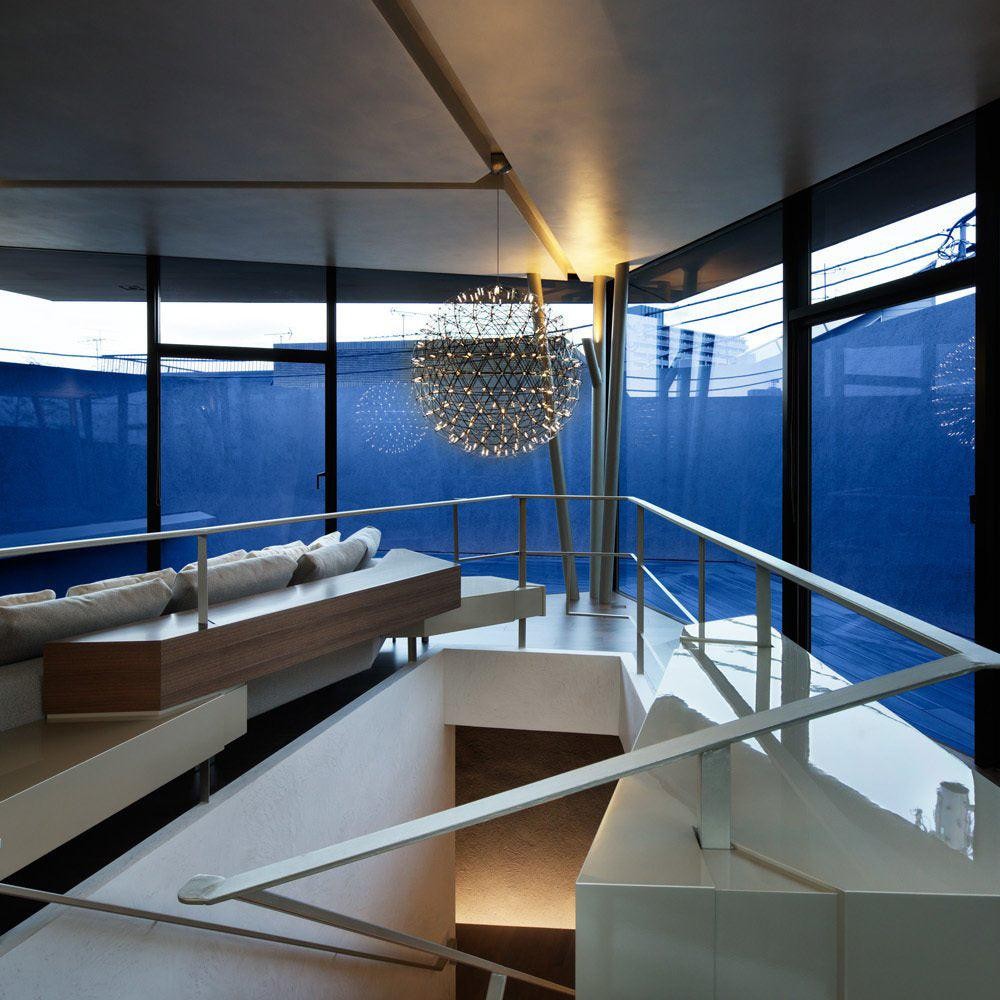 Silver Spark Ball Pendant Light T204