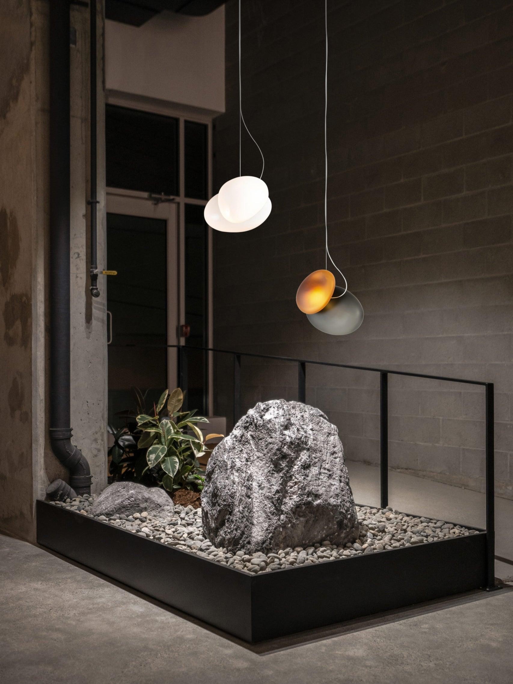 Translucent Frosted Glass Pendant Light M217